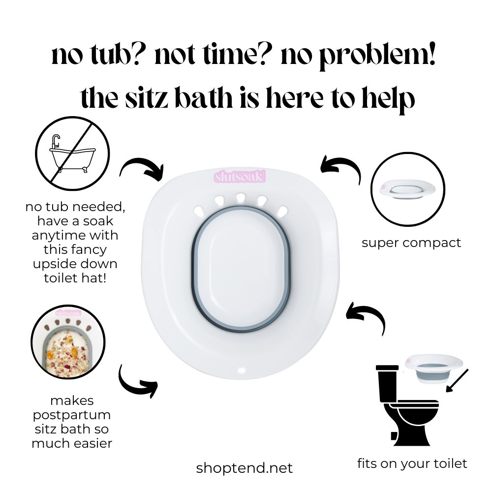 sitz bath + FREE SAMPLES