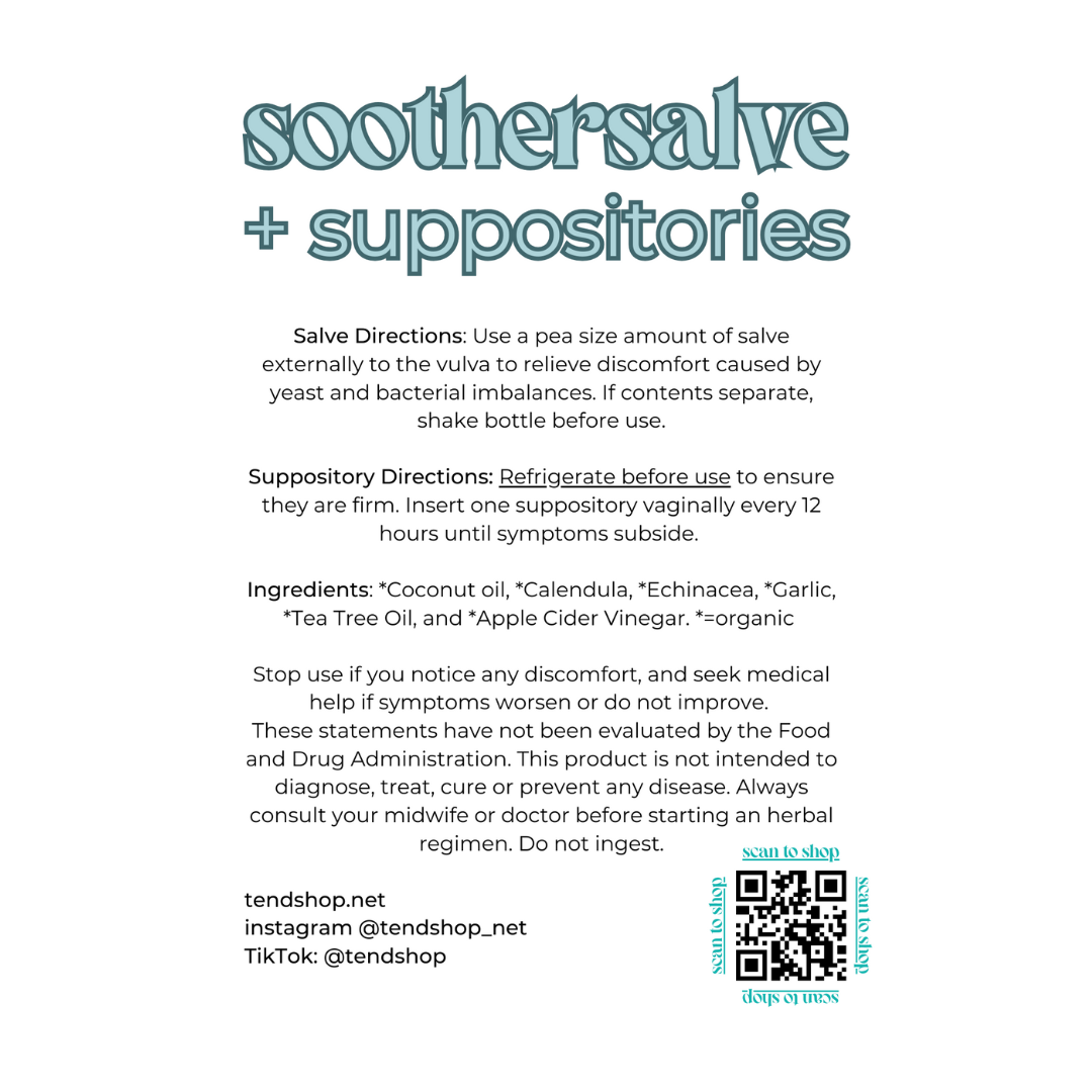 soothersalve plus suppositories